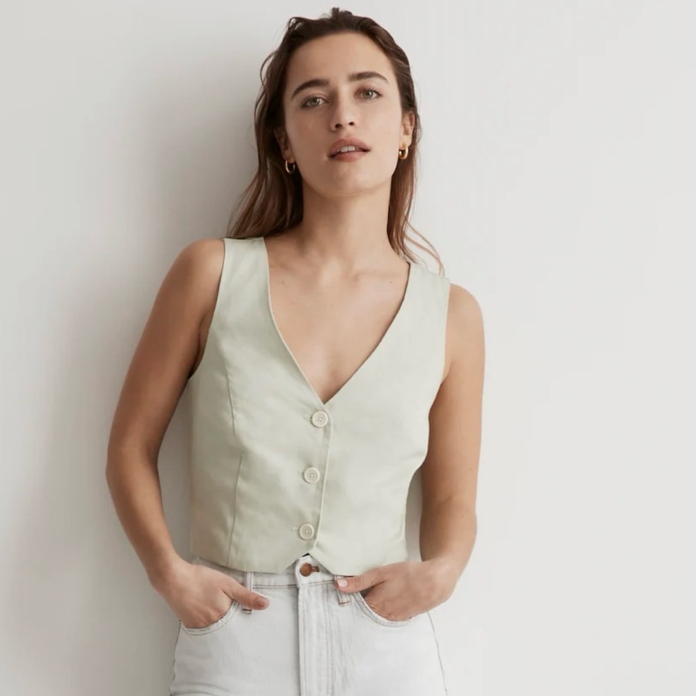 Madewell Katrina Crop Vest Top